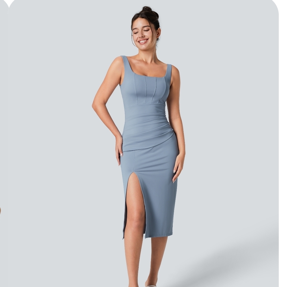 HALARA Light Blue XS Dress